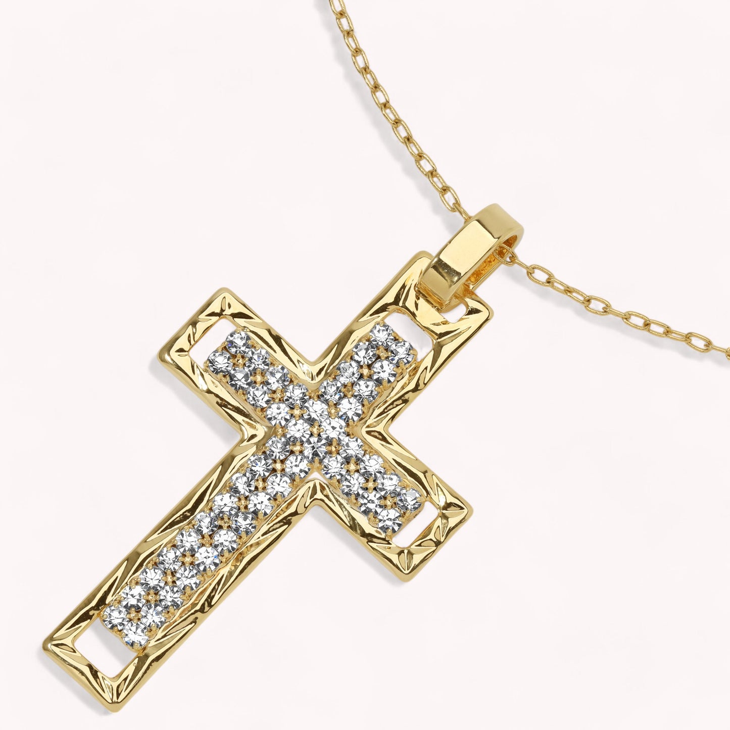 Galilee Cross Pendant Necklace