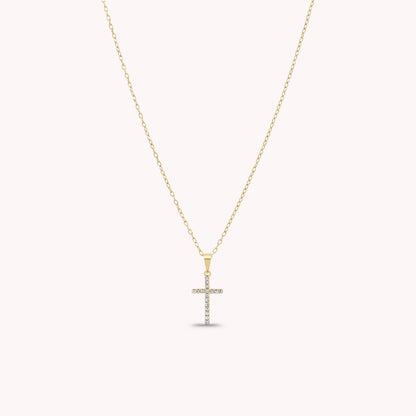 Candace Dainty Cross Pendant Necklace