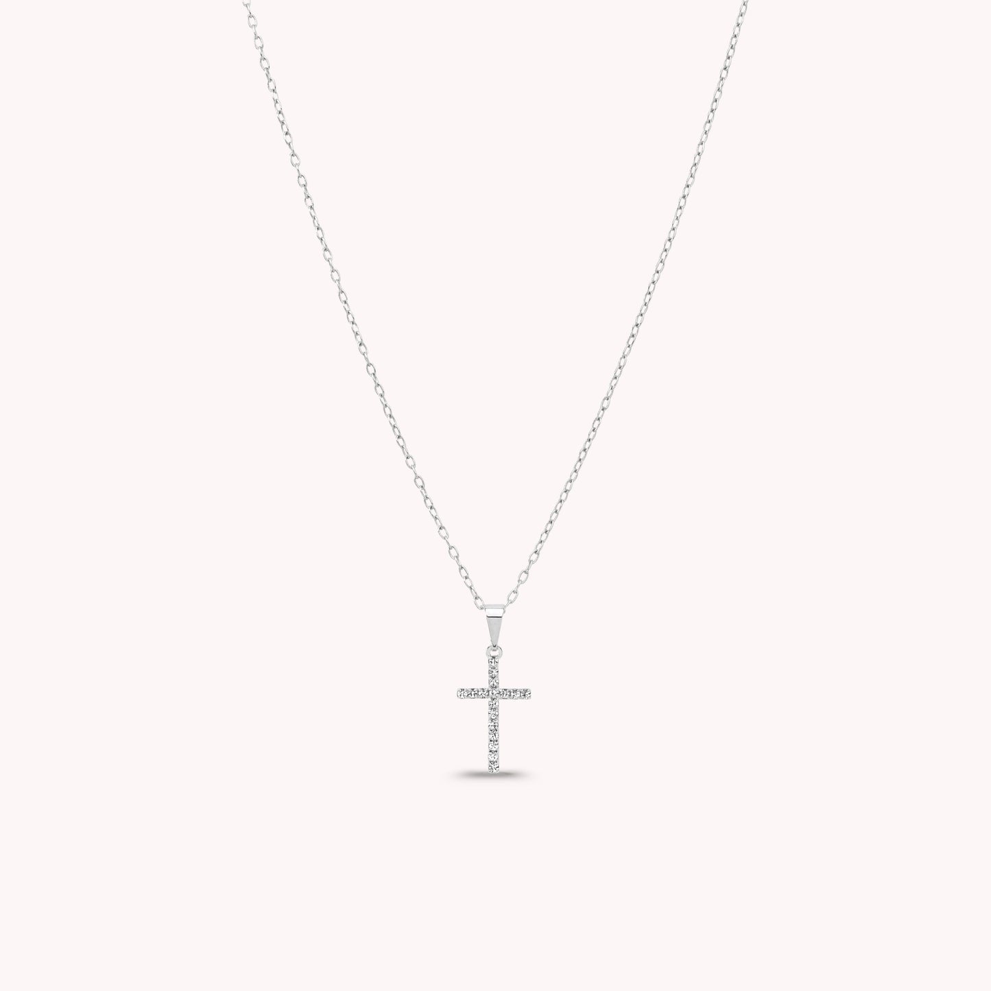 Candace Dainty Cross Pendant Necklace