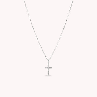 Candace Dainty Cross Pendant Necklace