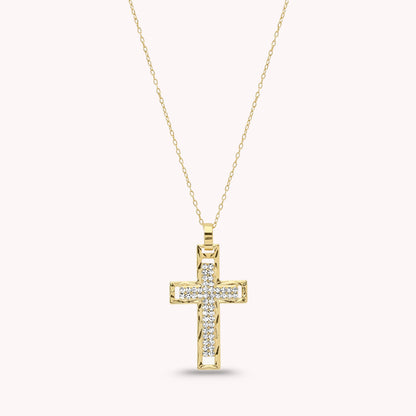 Galilee Cross Pendant Necklace