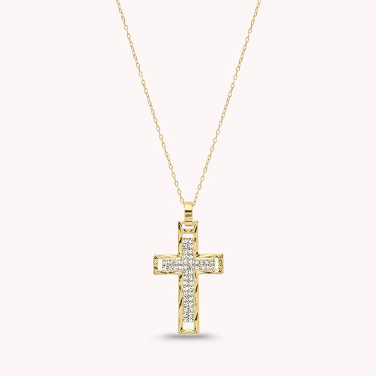 Galilee Cross Pendant Necklace