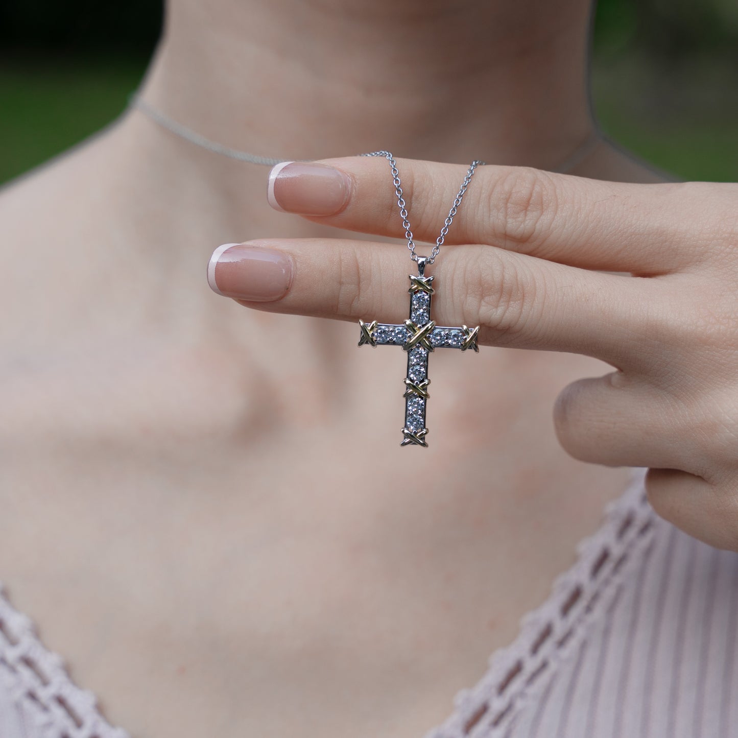 Adina Cross Necklace